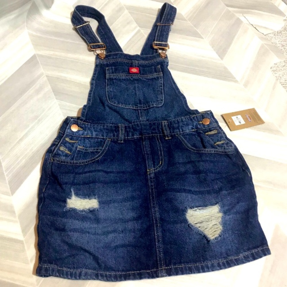 NWT Dickies Destroyed Skirt-all Overall XS